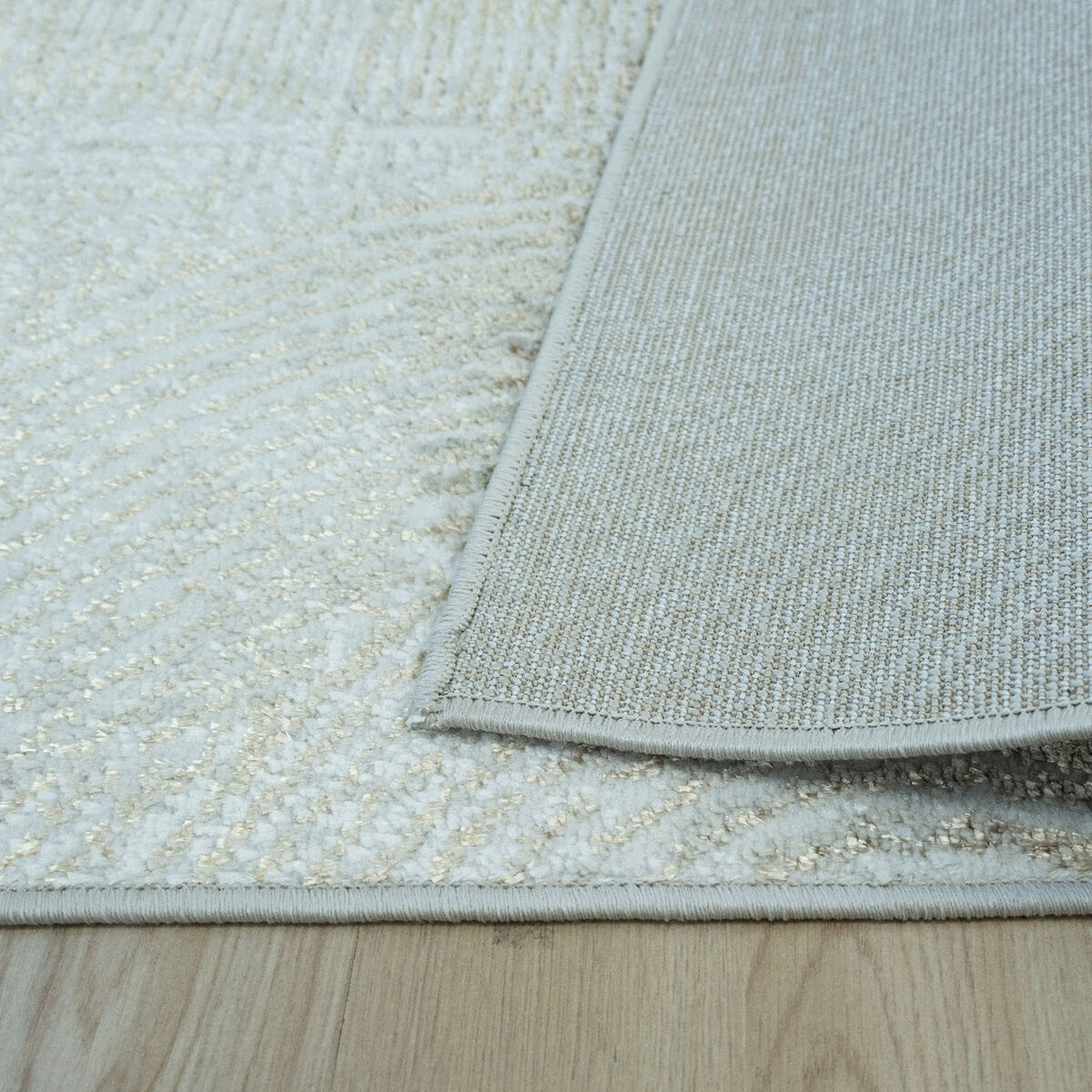 Alfombra de Pasillo Doral Portland 60x100 cm Crema