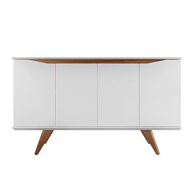 Buffet Decocasa Olive 4 Puertas Blanco
