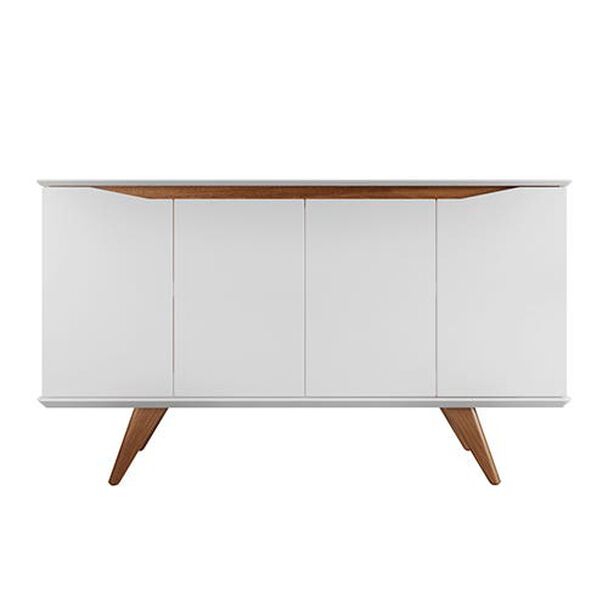 Buffet Decocasa Olive 4 Puertas Blanco