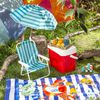 Silla de Playa Infantil + Quitasol Casanova Kids Stripes