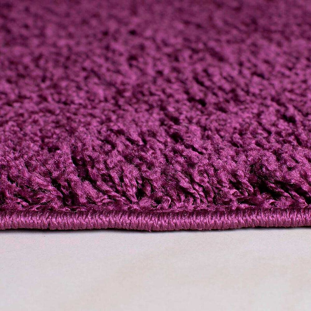 Bajada De Cama Doral Shaggy 90 x 50 cm Purpura