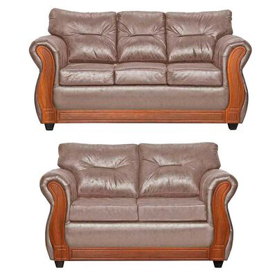 Juego de Living Black Factory Toronto 5 Cuerpos Beige