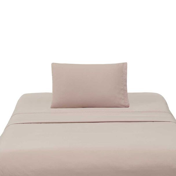 Juego de Sábanas Illusions 1,5 Plazas Broderie Rosa