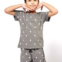 Pijama de Algodón Niña Kayser Gris