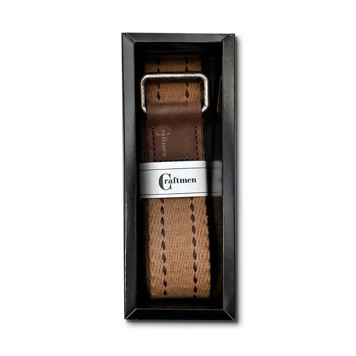 Cinturón de Cuero Reversible Hombre Craftmen