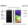 Celular Samsung Galaxy A22 128GB 6,4" Negro Liberado