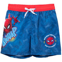 Traje de baño Short Niño Spiderman Azulino