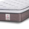 Cama Europea Rosen 1,5 Plazas New Style 6 + Respaldo Rachel