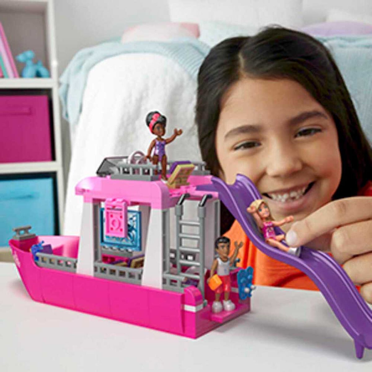 Barbie Construcción Bote de los Sueños Malibú Mega