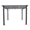Gazebo Tela Aluminio Retractil Spazzio Roma 3 x 3 mts