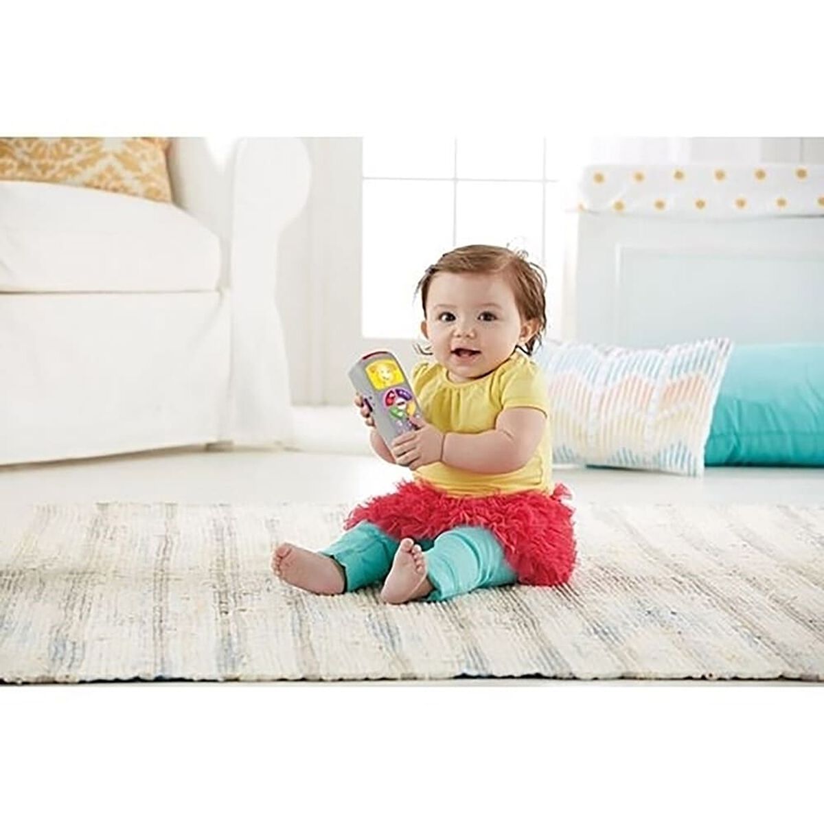 Control Remoto Ríe y Aprende Hermanita Fisher Price