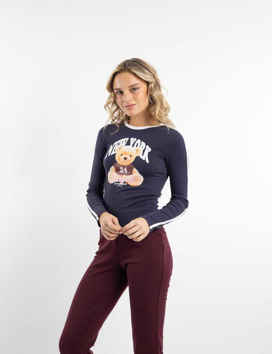 Polera Manga Larga Mujer Icono