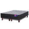 Cama Europea Flex Base Dividida 2 Plazas Therapedic Plus