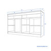 Rack TV CIC Murillo Hasta 60"