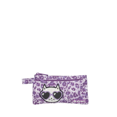 Estuche Xtrem Trinity 5XT Gato Morado
