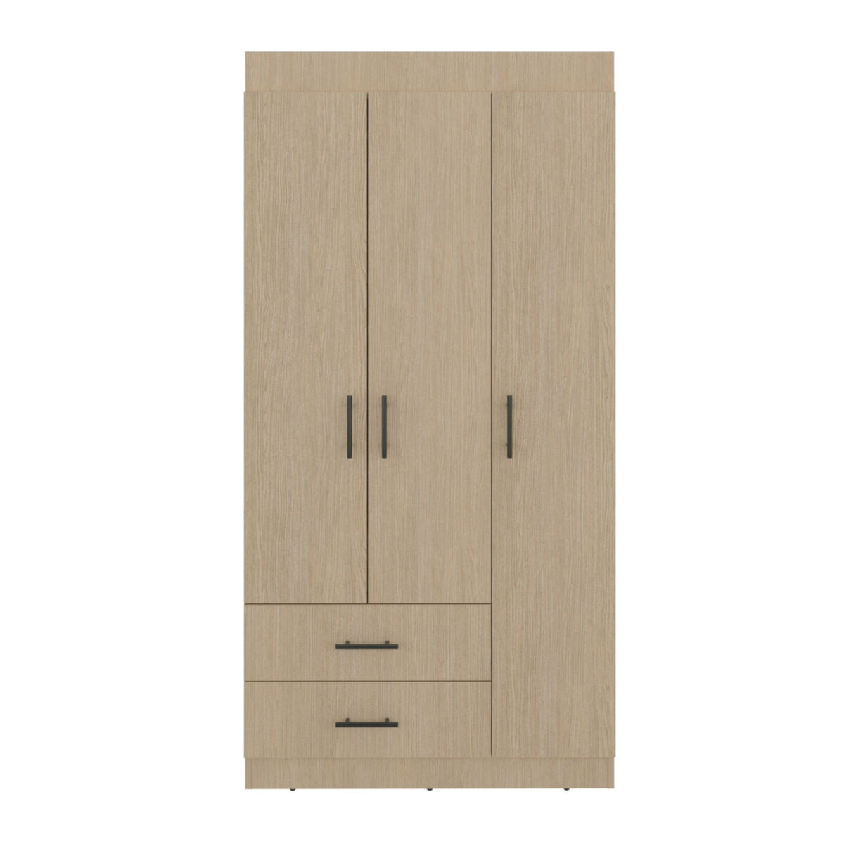 Closet Tuhome Houston 3 Puertas 2 Cajones Cartagena Wengue