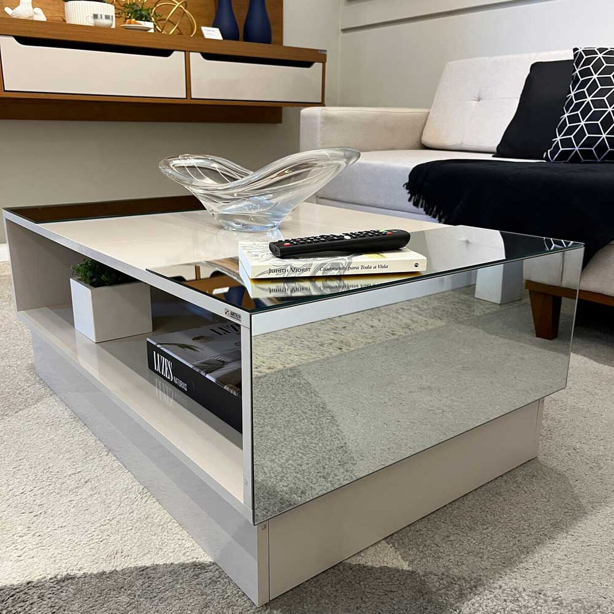 Mesa de Centro Exit Detroit Blanco