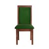 Juego de Comedor Latam Home Pamplona Burgos 6 Sillas Cuero Gris