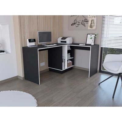 Escritorio en L TuHome Rookie Blanco