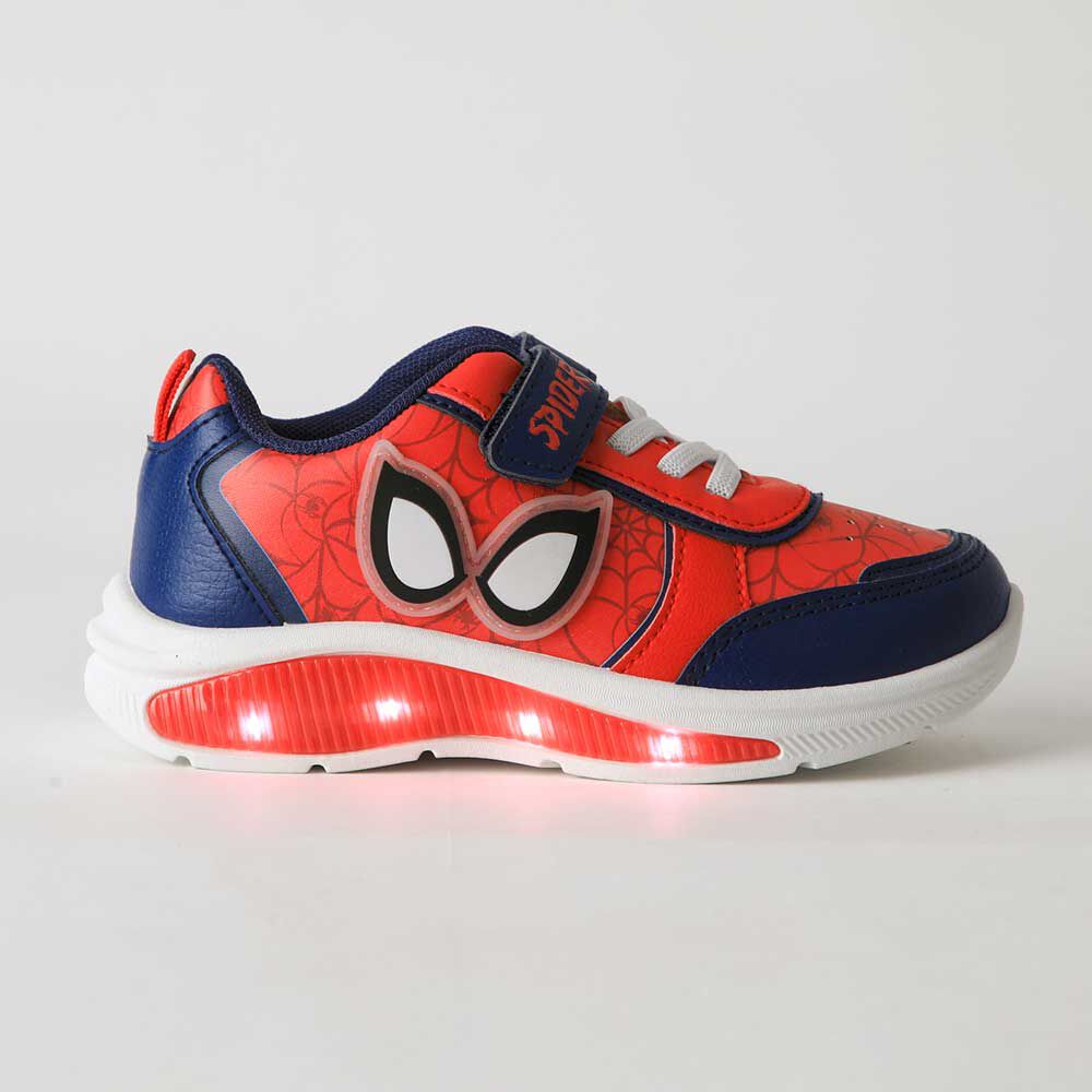 Zapatilla Con Luces Ojos Niño Marvel