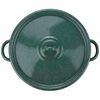 Cacerola Acero Vitrificado Fantuzzi Fundo Verde 24 cm