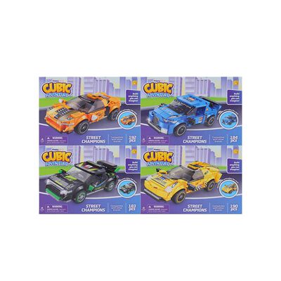 Bloques Coches de Carrera Color Surtido Happy Line