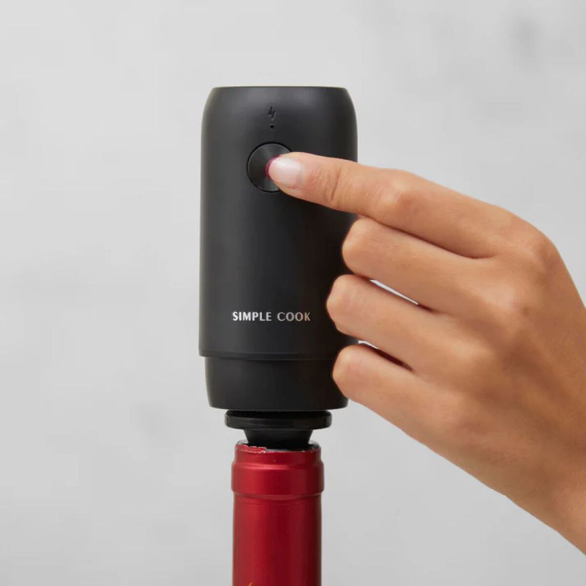 Bomba de Vac&iacute;o El&eacute;ctrica para Vinos Napa Simple Cook