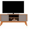 Rack TV Exit Vitta 65" Gris y Canela