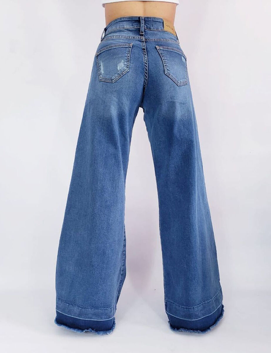 Jeans Flare Mujer Santissima
