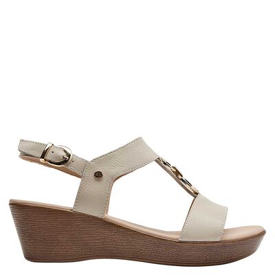 Imagen 1 del producto Sandalia Mujer Bruno Rossi Beige, Negro