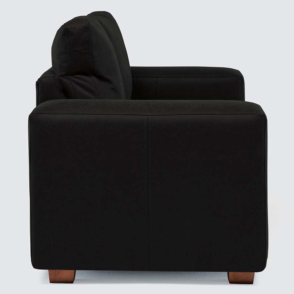 Sof&aacute; Mons Etna Cuero 2 Cuerpos Black