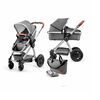 Coche de Paseo Veo 2 en 1 Gris Kinderkraft