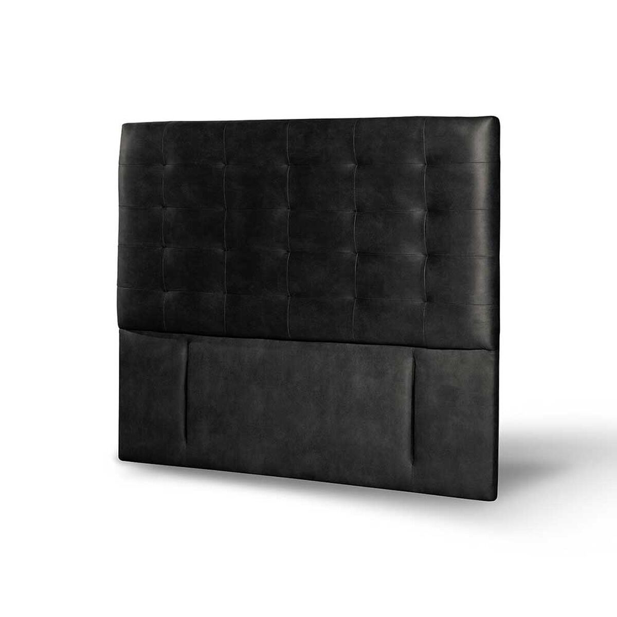 Respaldo Latam Home King Napoles Cuero Negro