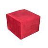 Juego de Living Almore Wilson Sofá 2 Cuerpos + Dos Pouf Rojo