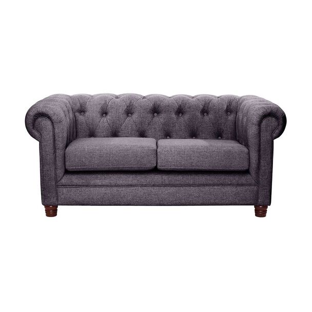 Sofá Latam Home Florencia 2 Cuerpos Gris Oscuro