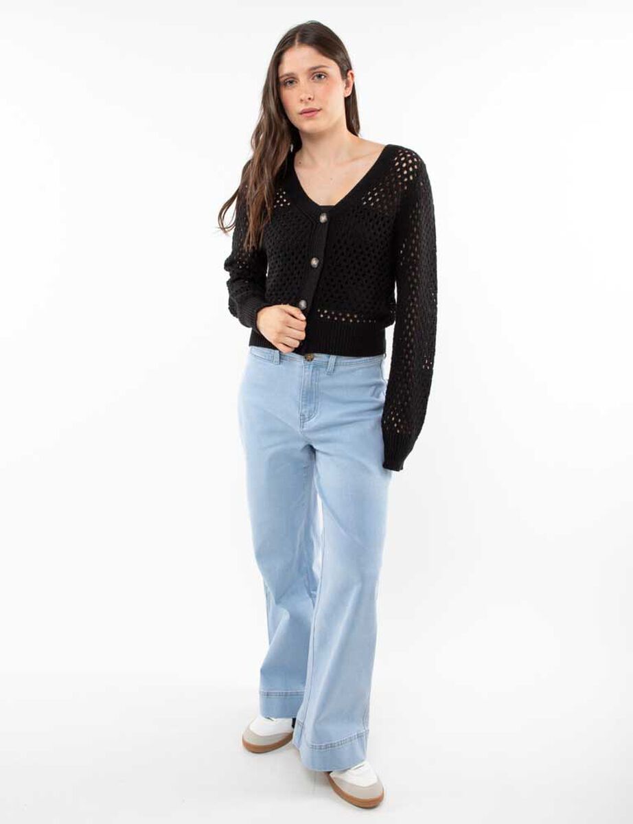Sweater Crochet Mujer Icono