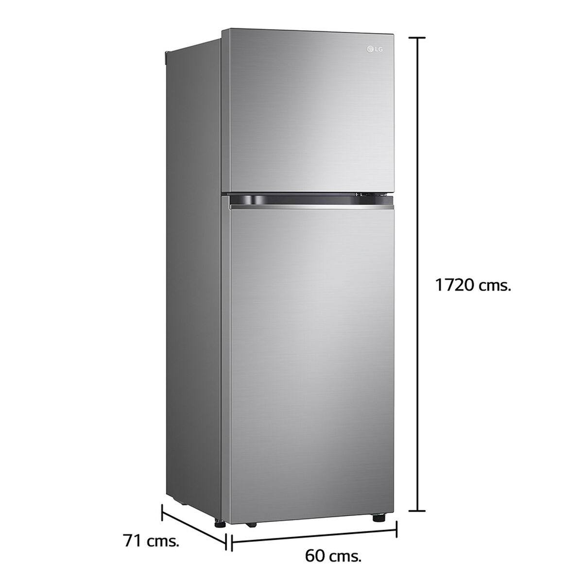 Refrigerador No Frost LG VT32BPP 315 lts.