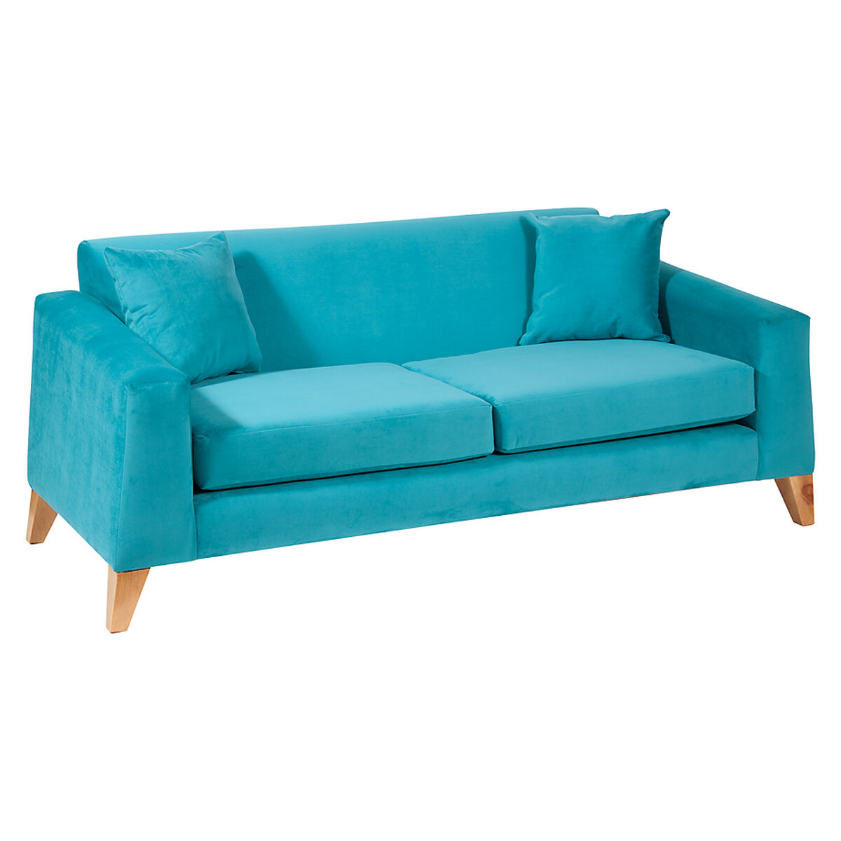 Sof&aacute; Barra Design Finland 3 Cuerpos Turquesa