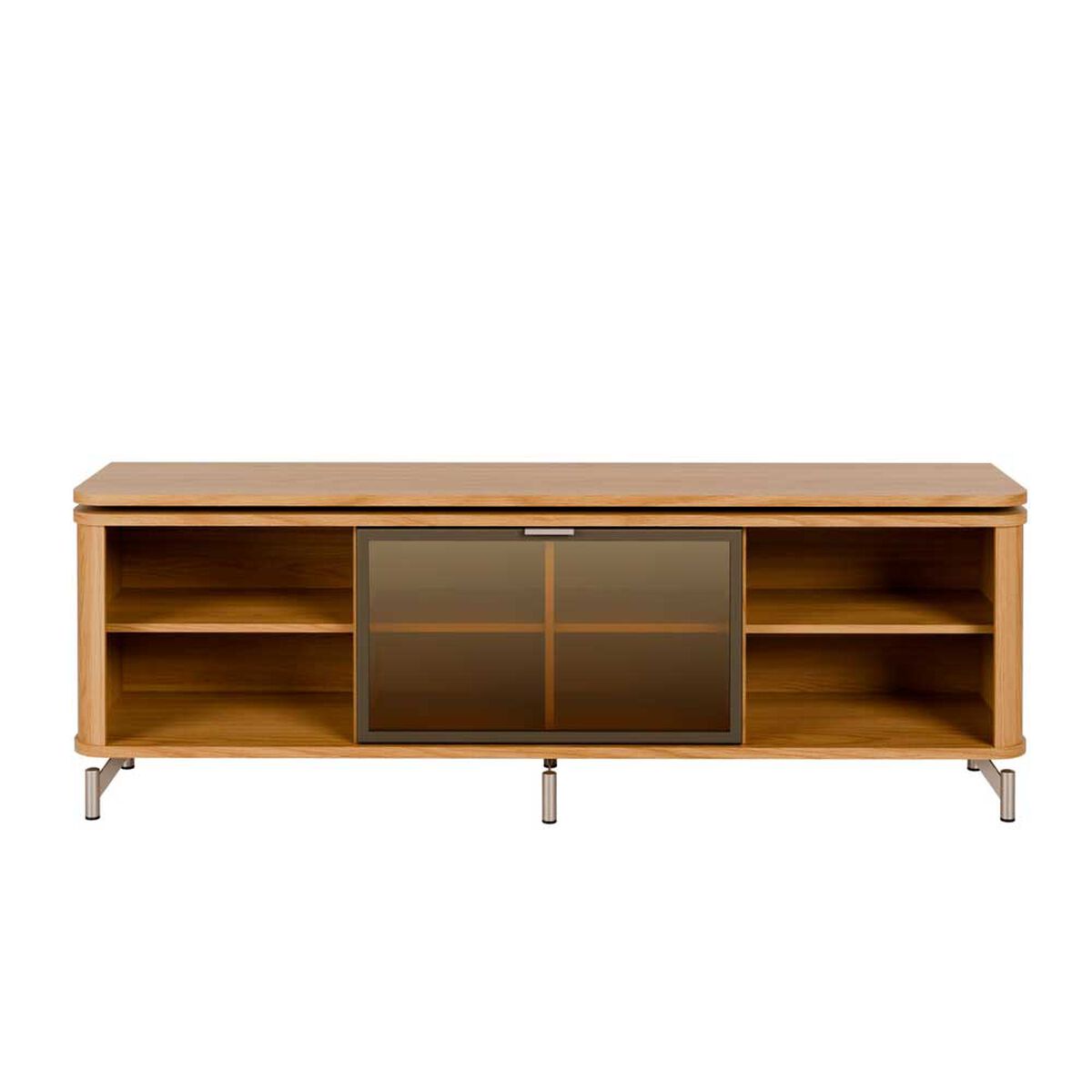 Rack TV Decocasa Lincoln Float hasta 75" Carvalho
