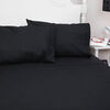 Juego de Sábanas Doral 144 Hilos King Color Vivo 144 Hilos  Negro