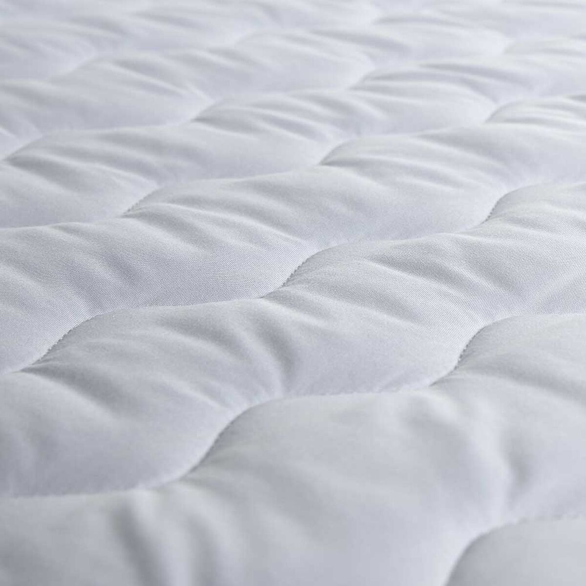 Cubrecolchón Rosen 1,5 Plazas Light Microfibra Blanco