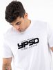Polera Algodón Con Estampado Manga Corta Hombre Icono