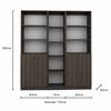 Set 3 Estantes Tuhome Home E 2 Puertas Milan