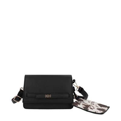 Cartera Bandolera Secret Serbia SC7 Peque&ntilde;a Negro