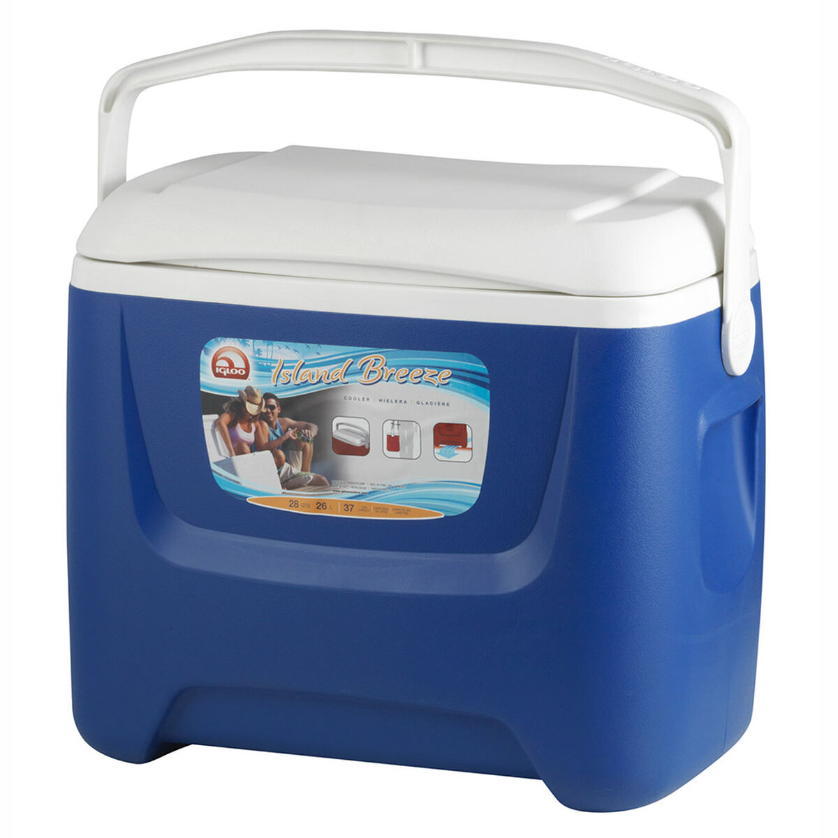 Cooler Igloo Island Breeze 26 L Azul