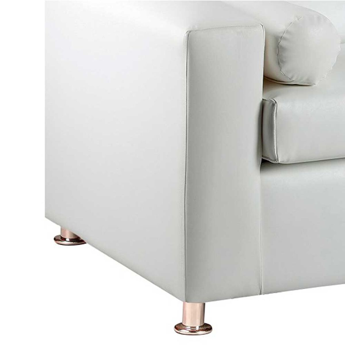 Sof&aacute; Bodevir Vivo PU 12 3 Cuerpos Blanco&nbsp;