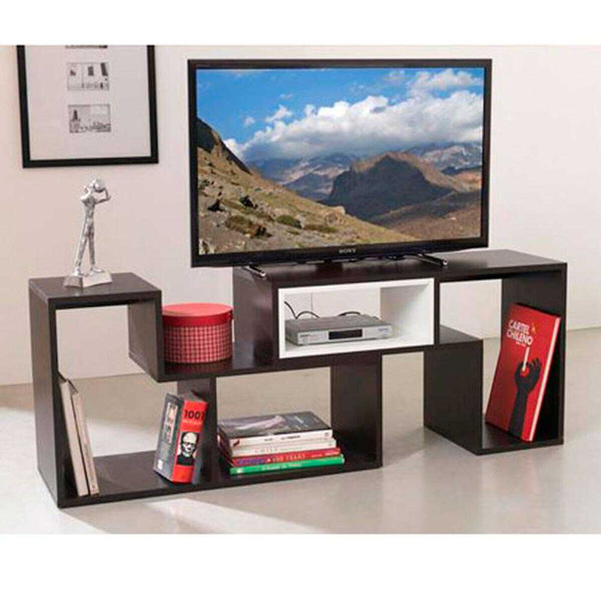 Biblioteca Beij&iacute;n Escalera + Rack Extensible Urbano