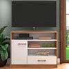 Rack TV Vekkahome Hera Hasta 32" Caf&eacute;