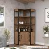 Bar Esquinero TuHome Magnum 1 Puerta Miel
