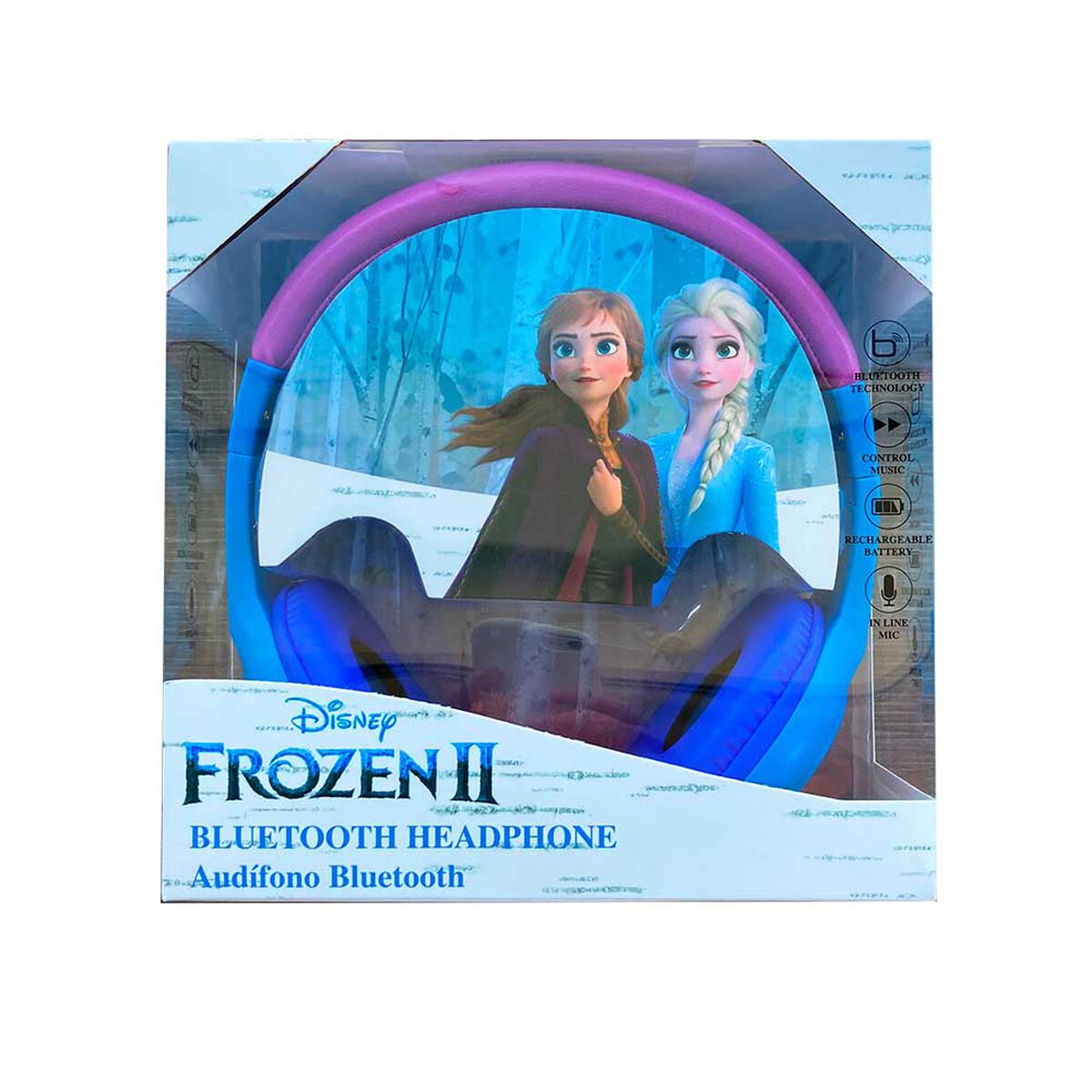Audífonos Bluetooth Over Ear Disney Frozen 2 Elsa